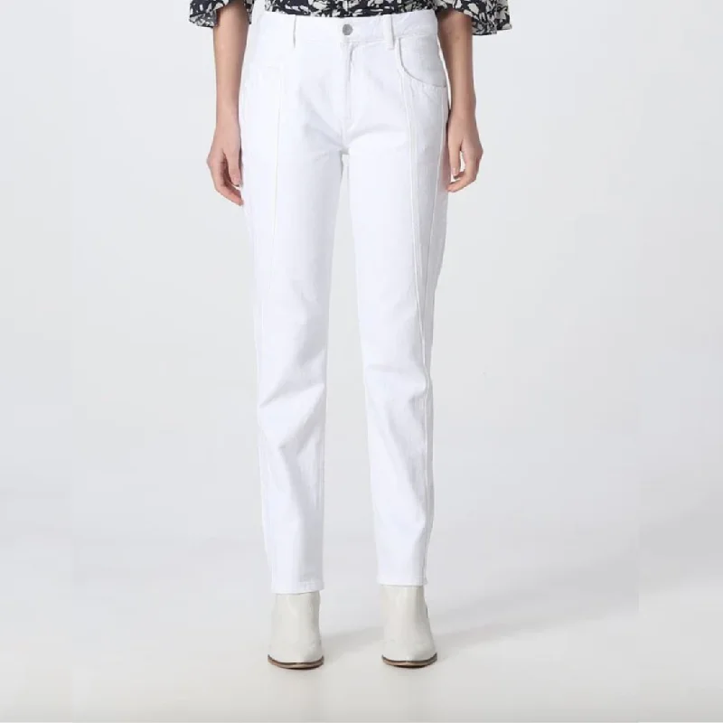 Marant Etoile Sulanoa Jeans - White