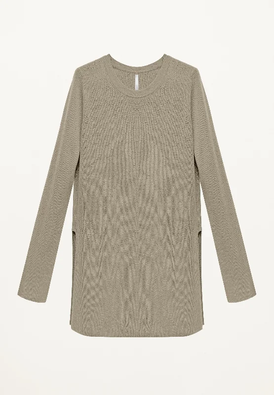 Toby Cashmere Tunic in Sand