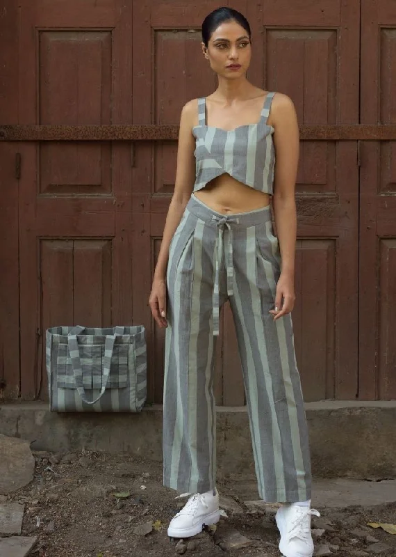 Inverted Pleat Pants