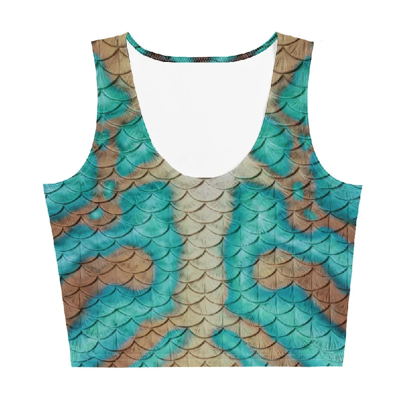 Queen Conch Crop Tank