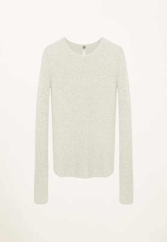 Addison Cashmere Thermal in Cream