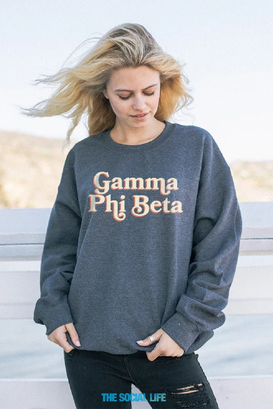 Gamma Phi Beta Novel Crewneck