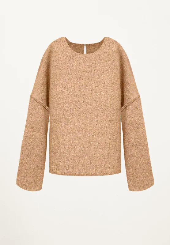 Camden Knit Sweatshirt in Nectar