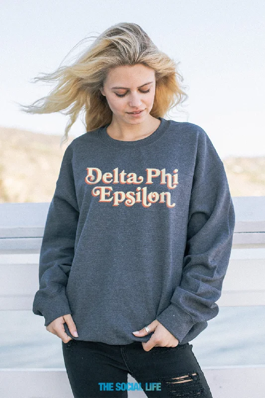 Delta Phi Epsilon Novel Crewneck