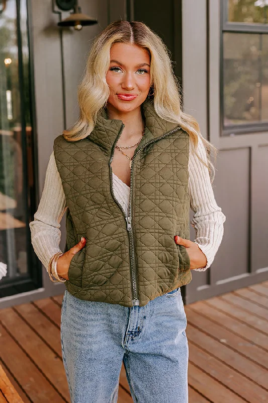 Evergreen Bliss Quilted Vest