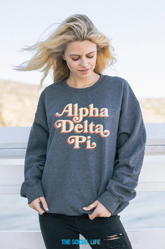 Alpha Delta Pi Novel Crewneck