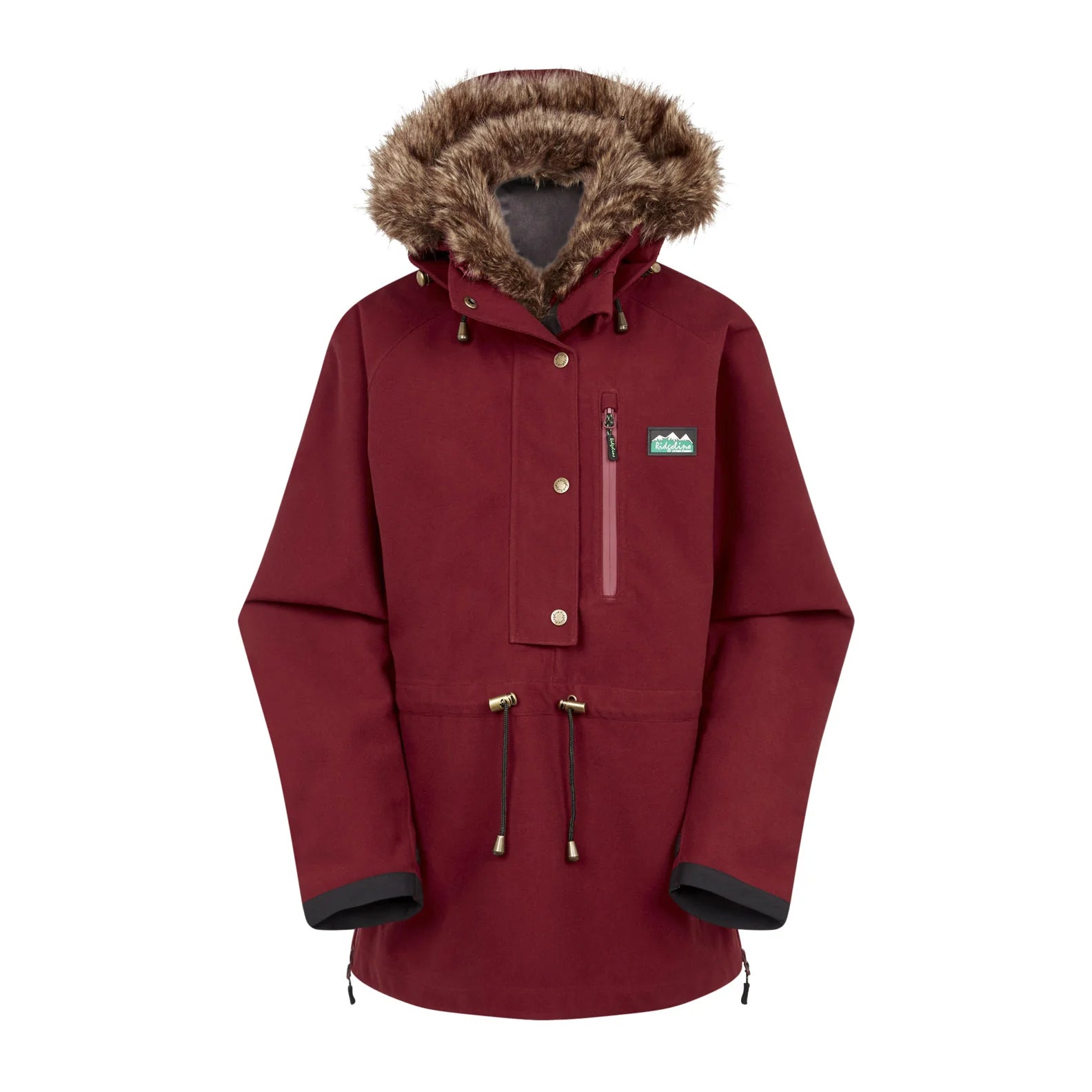 Ridgeline Ladies Monsoon Arctic II Smock - Rhubarb (Discontinued Colour)