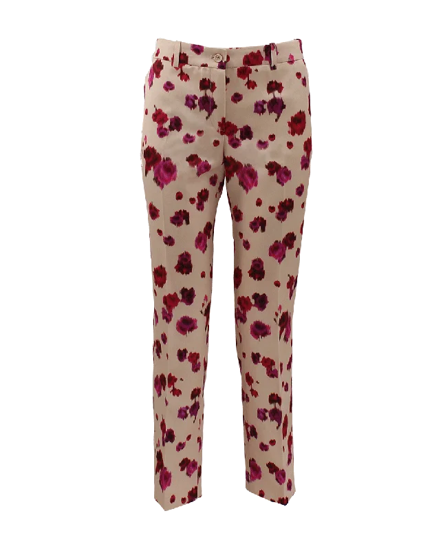 Pansy Print Samantha Pant