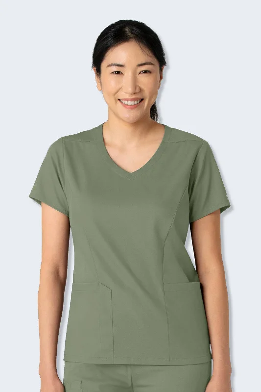 6251SP WonderWink Boundless Women's V-Neck Scrub Top