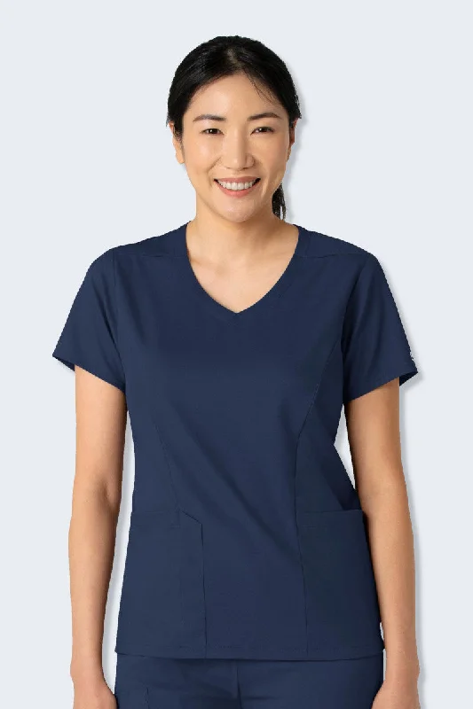 6251 WonderWink Boundless Women's V-Neck Scrub Top