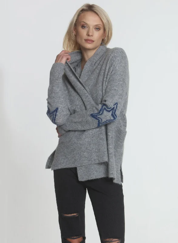 Bella Cozy Cardigan - Grey