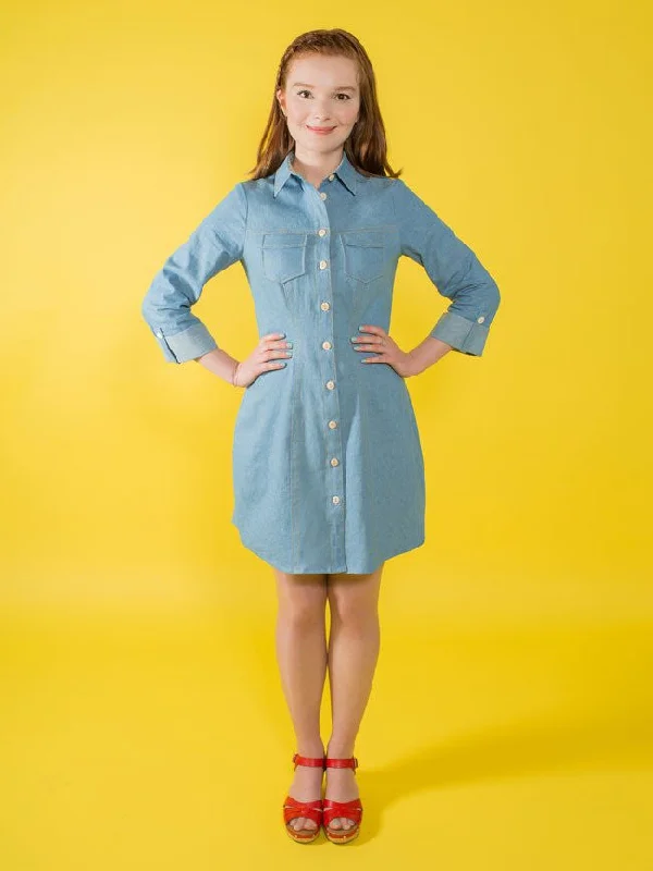 Tilly and the Buttons Rosa Shirt + Shirt Dress