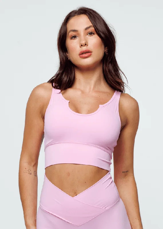 Essence Sports Bra - Blush