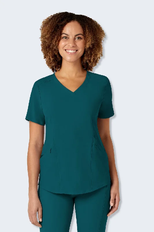 6134 WonderWink Renew Women's V-Neck Scrub Top