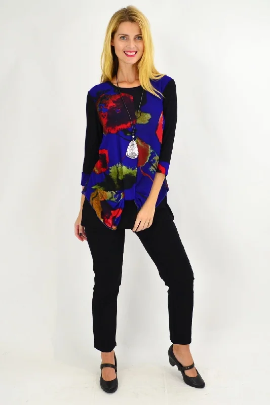 Pop of Colour Tunic Top