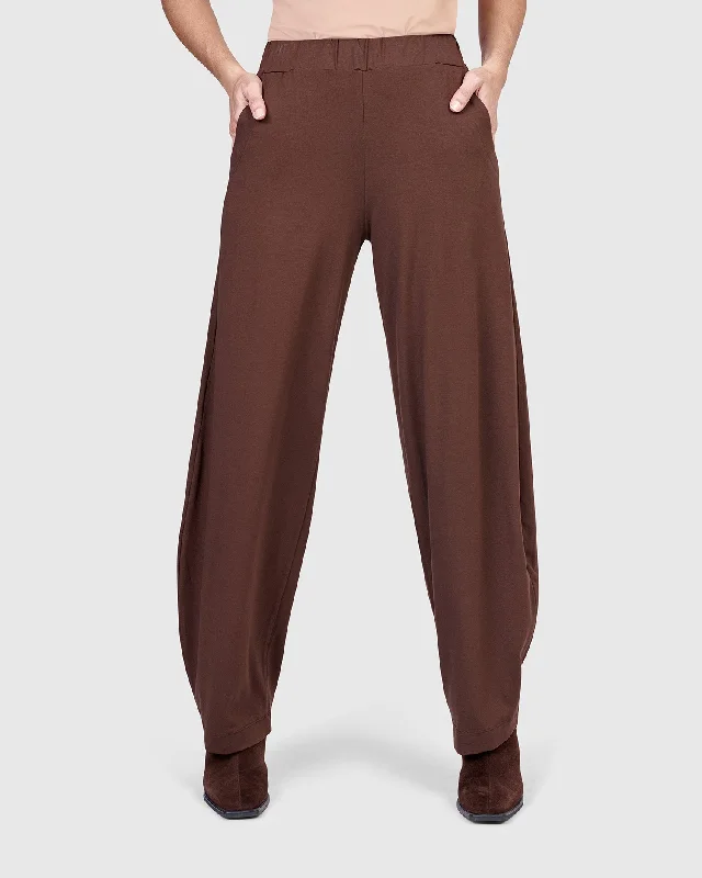 Essential Flow Pants, Umber